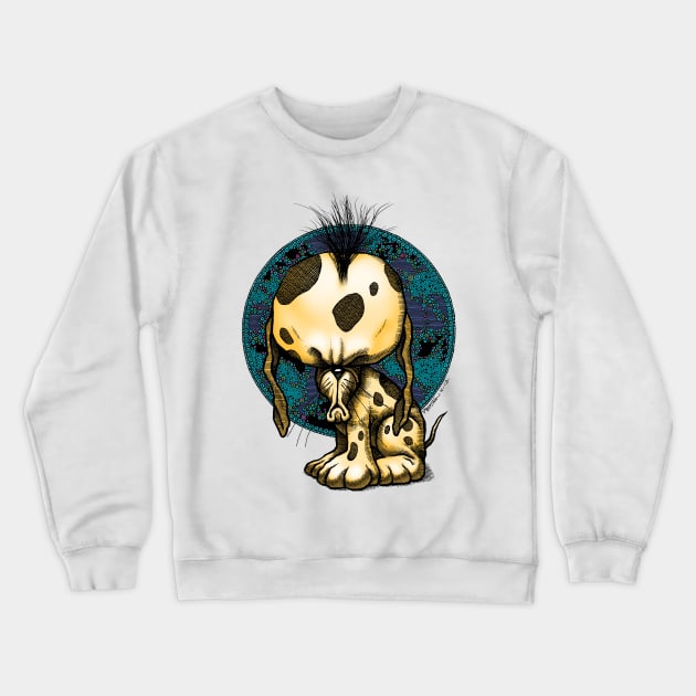 Grumpy Puppy Crewneck Sweatshirt by Preston11